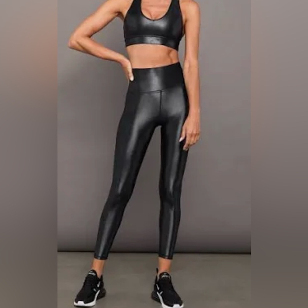 Carbon38 Charcoal Takara Shine Leggings M